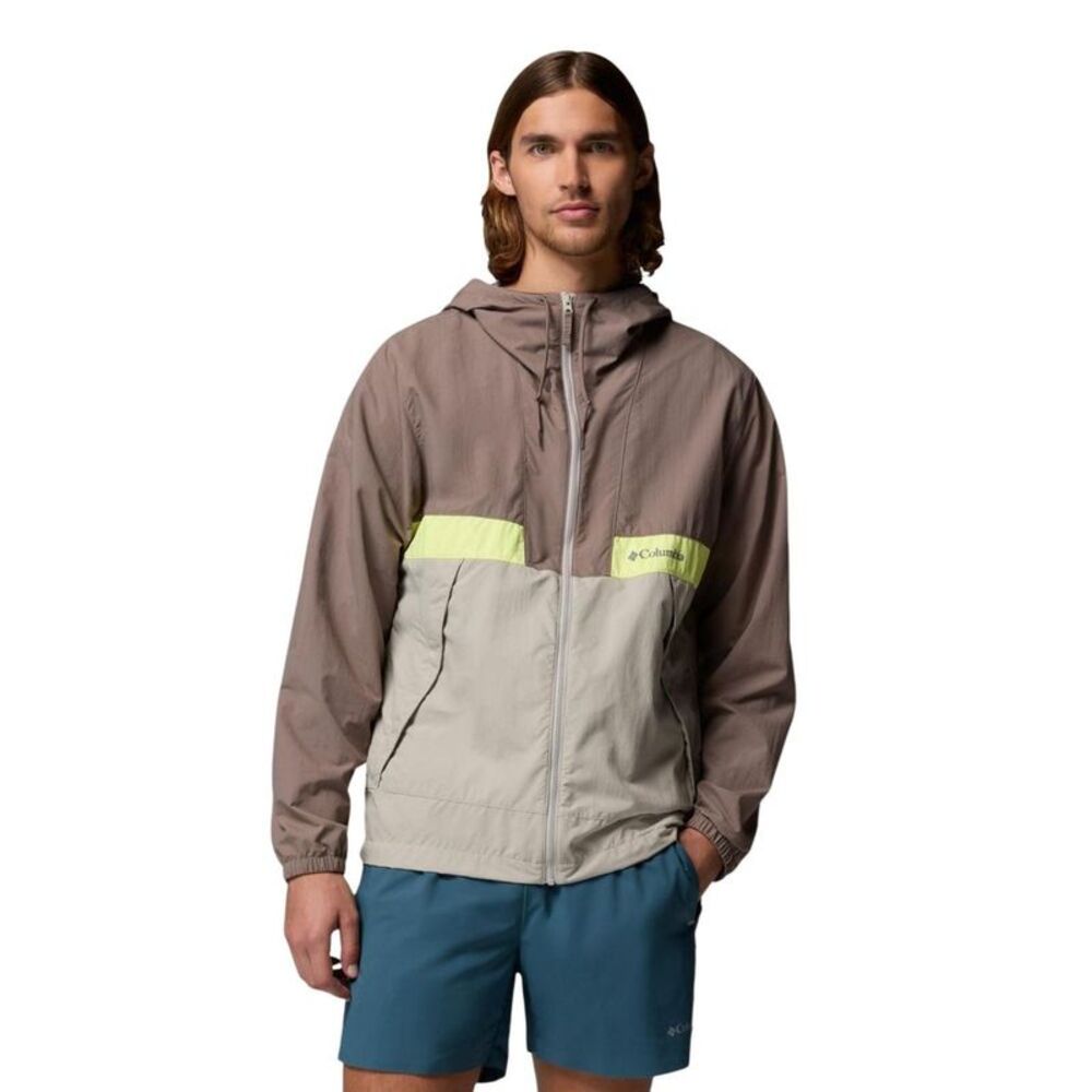 Columbia Gray Nylon Shell Men's Jacket